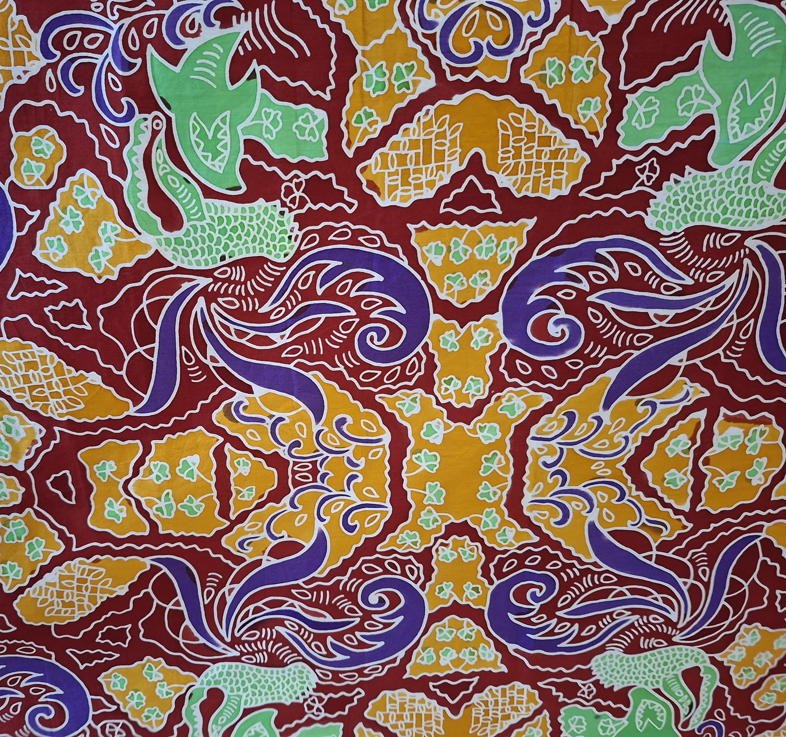 Motif Batik Kintir Kintiran